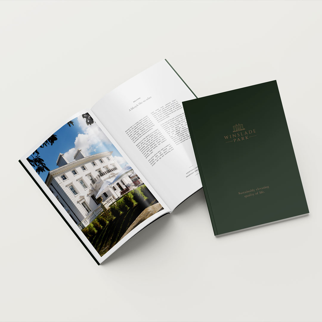Winslade Park - Brochure Design | Cohort