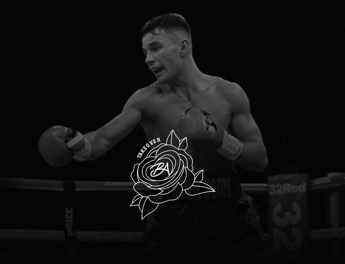 Billy Adams boxer logo design