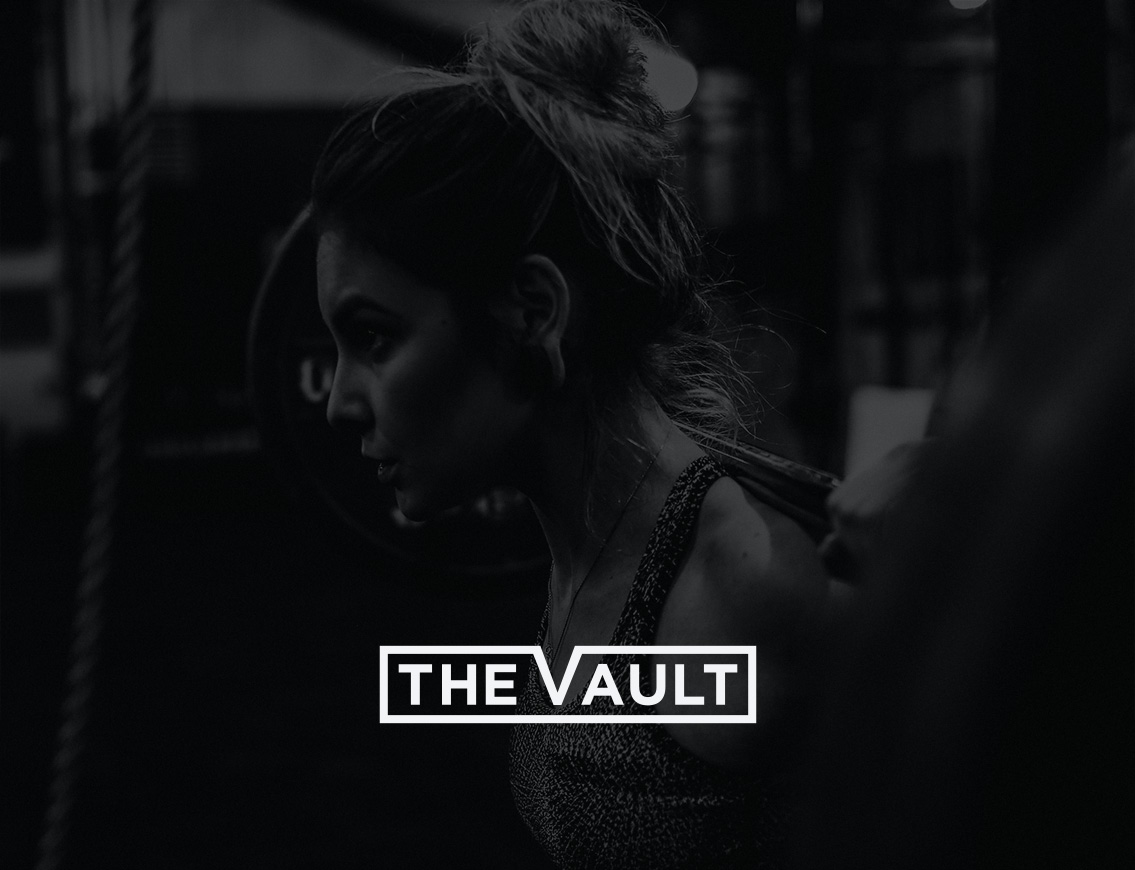 The Vault gym | branding