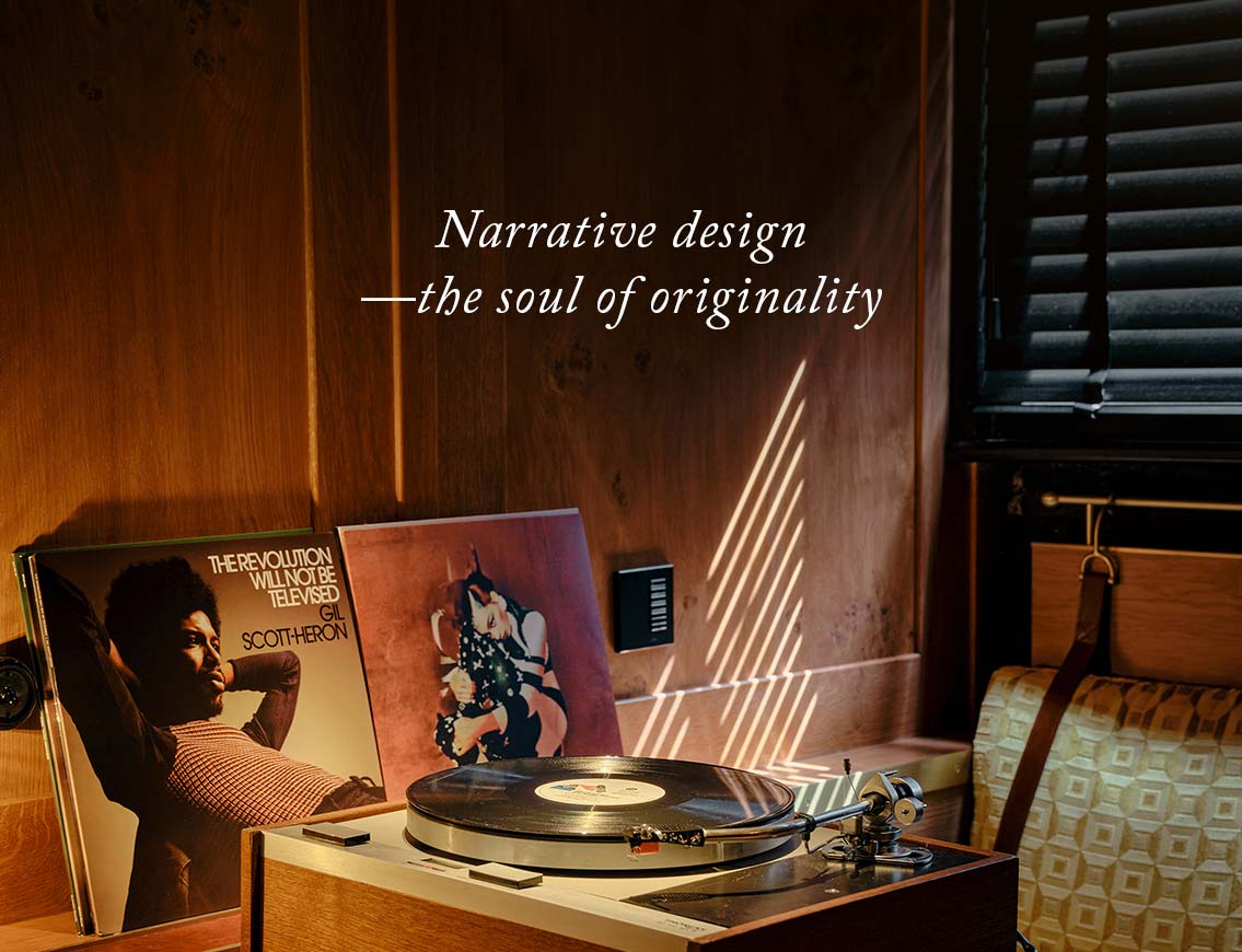 Pirajean Lees, the soul of originality - a new strap line for an interior Architecture brand
