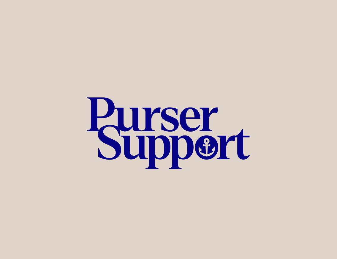 Purser Support, branding and website development by Cohort